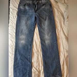 Lucky Brand Vintage straight 31x32 distressed 5 pocket mens jeans